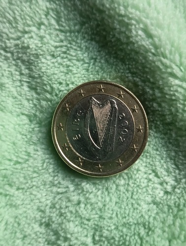 Irlanda euro moneta - 1, corso