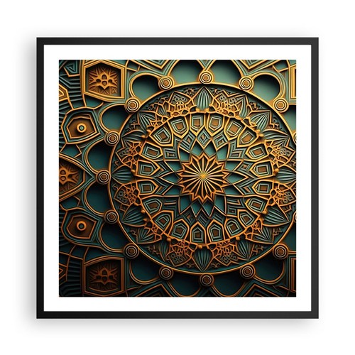 Poster 60x60cm mosaico arabo - poster,