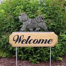 Insegna Di Benvenuto In Legno