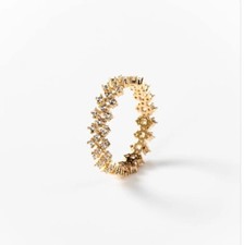 Anello donna placcato in oro