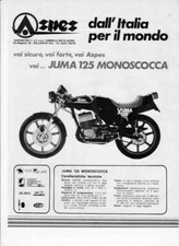 advertising Pubblicità-MOTO ASPES YUMA 125 MONOSCOCCA 1980- MOTOITALIANE   EPOCA
