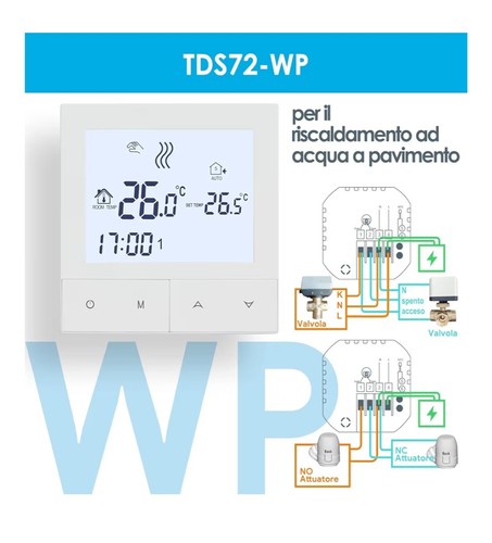 Termostato smart wifi per - smart,