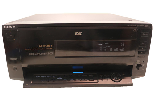 Sony dvp cx850d disc explorer - disc,