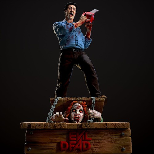 Ash evil dead - dead, modellino