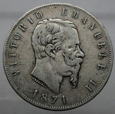 Vittorio Emanuele II  5 LIRE