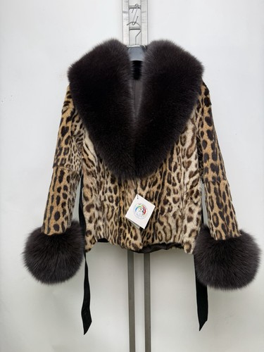 Pelliccia leopardo volpe - pelliccia,