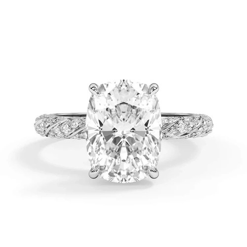 Fede nuziale diamante platino - fede,