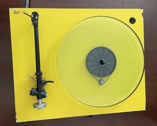 Rega turntable yellow - turntable,