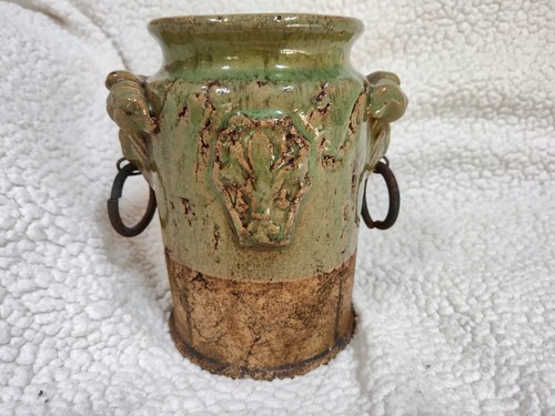 Raro vaso maiolica ceramica