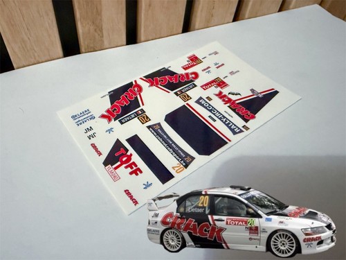 Decalcomanie mitsubishi lancer - decalcomanie,