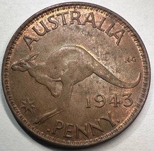 1943-I Australia 1 Penny
