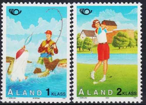 Aland 1995 golf pesca - pesca,