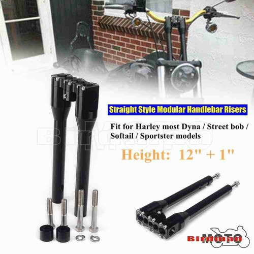 Alza manubrio dritto - 12", per
