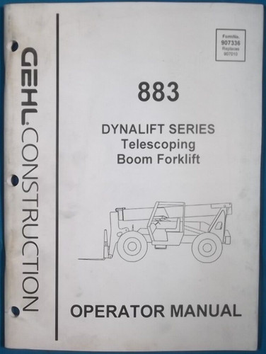 Gehl 883 dynalift telescopico - gehl,