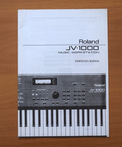 Roland 1000 guida rapida in - rapida,