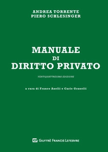 Manuale diritto privato - privato,