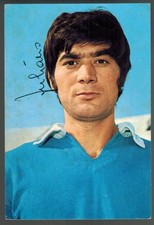 Antonio Juliano Napoli Cartolina con Autografo Stampato