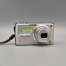 Panasonic Lumix DMC-FX07 Digital Camera Silver Wide Angle Shooting, Charger