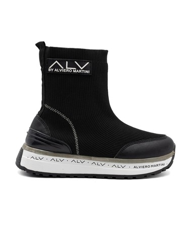 Stivaletto donna nero alv - donna,