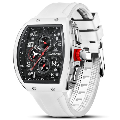 Hanposh orologi uomo analogico - uomo,