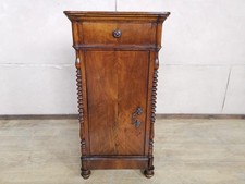 COMODINO SINGOLO IN NOCE ORIGINALE EPOCA 800' OTTIMO STATO