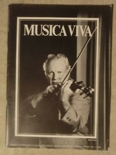 MUSICA VIVA -  gennaio  1985