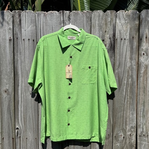 Caraibi uomo 100 seta verde - caraibi,