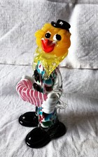 Pagliaccio in vetro di Murano- anni '70