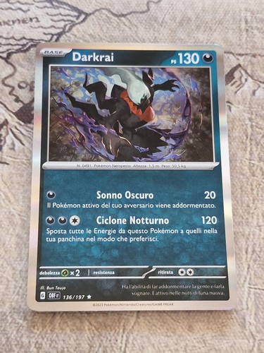 Darkrai 136 197 ossidiana - darkrai,