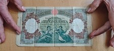 banconota lire 5000 anno 1947