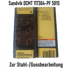 10 inserti Sandvik DCMT 11T304-PF 5015