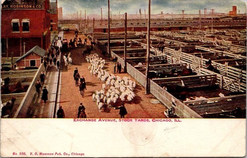 Chicago stock yards - il,
