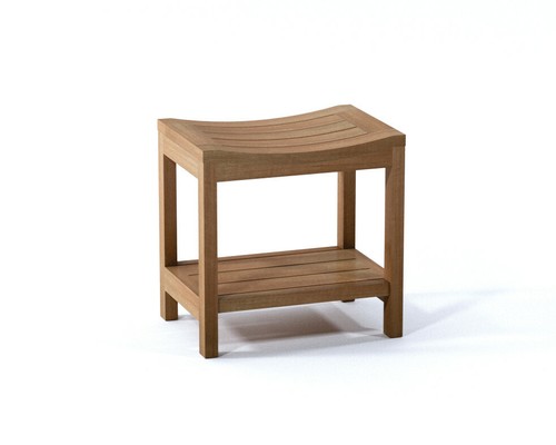 Banco doccia teak sgabello - banco,