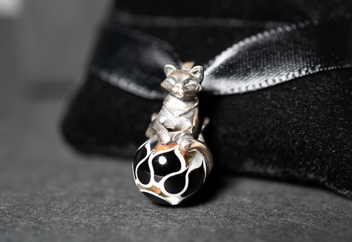 Trollbeads pendente gatto - trollbeads,