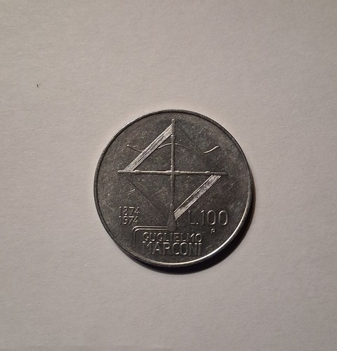 Moneta 100 lire rara guglielmo - moneta,