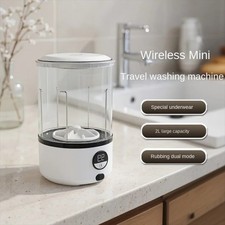 Mini lavatrice bianca da 2