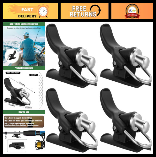Surf fishing trigger aid - fishing,
