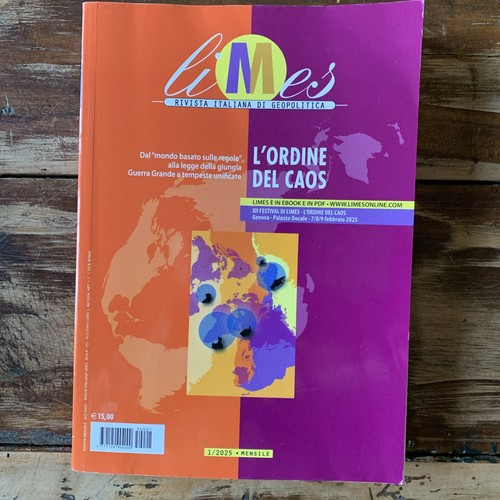 Limes 2025 ordine - limes, del