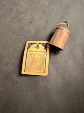 Campana vintage in ottone di