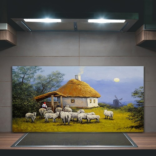 Cucina splashback vetro - cucina,