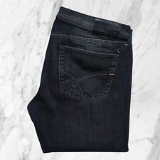GAS Jeans Uomo Albert Slim Blu Scuri Ottimo Stato Stato Taglia 36 W36 / 50 ITA