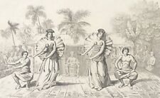 Tahiti Danza 1836 Polinesia