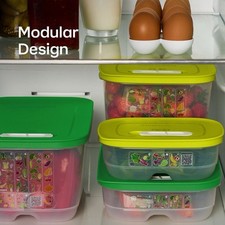 Tupperware Fridgesmart Contenitori Set iniziale 4 pezzi - NUOVO - SPEDIZIONE INCLUSA