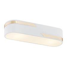 Plafoniera moderna oro bianco