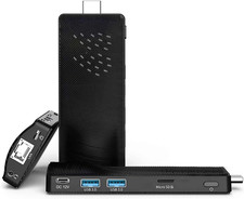 Mini PC Stick Win 10, Fanless