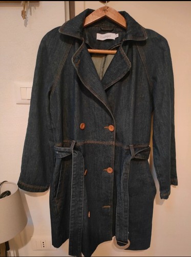 Trench conbipel jeans - 42, m
