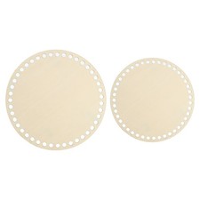 10"/8" cesto in legno con