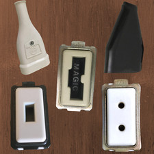 Lotto stock vecchi Frutti Prese Materiale elettrico vintage BTicino Magic SCAME