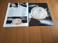 A. LANGE & SOHNE LANGEMATIK REF. 308.021 SAXOMAT OROLOGIO CARATTERISTICHE WATCH