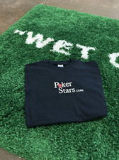 T-shirt media con logo del sito POKER STARS